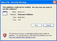 Warning
